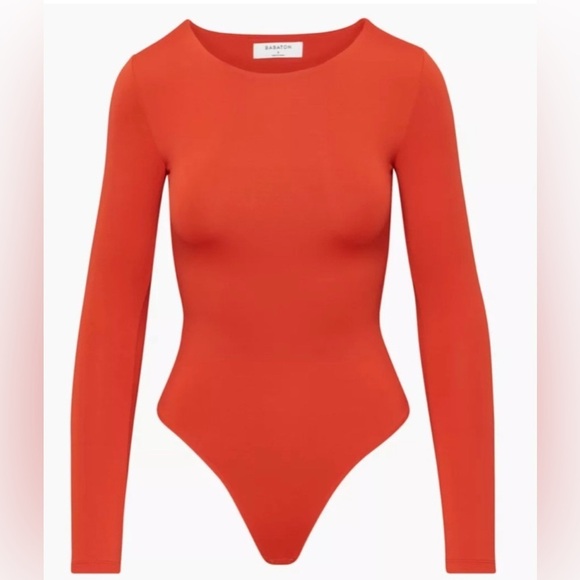 Aritzia Contour Crew Longsleeve Bodysuit | M - Picture 1 of 14